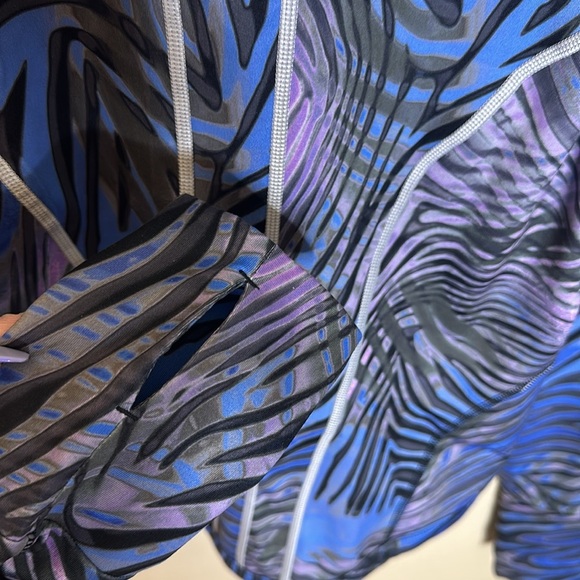 Free People Blue and Purple Long Sleeve Top - Picture 11 of 16